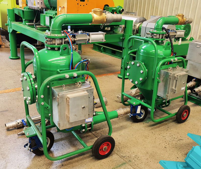 solids vaccum pump